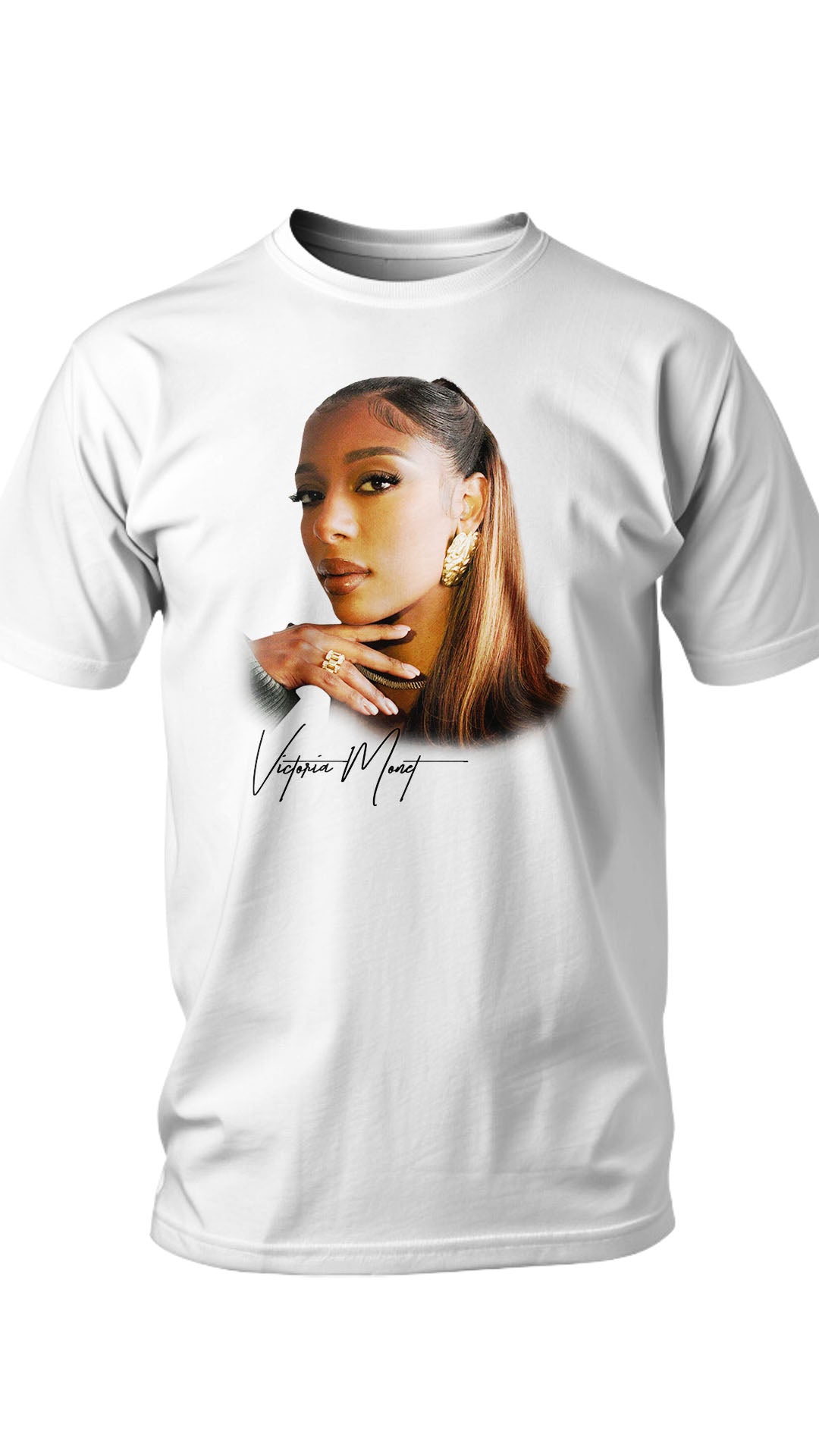 Victoria Monet Big Face Graphic Tee