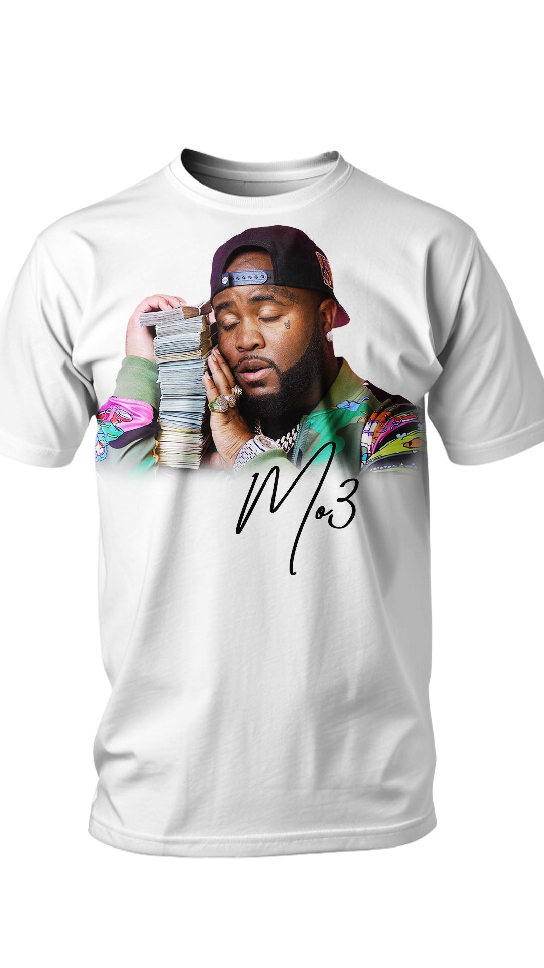 Mo3 Big Face Graphic Tee