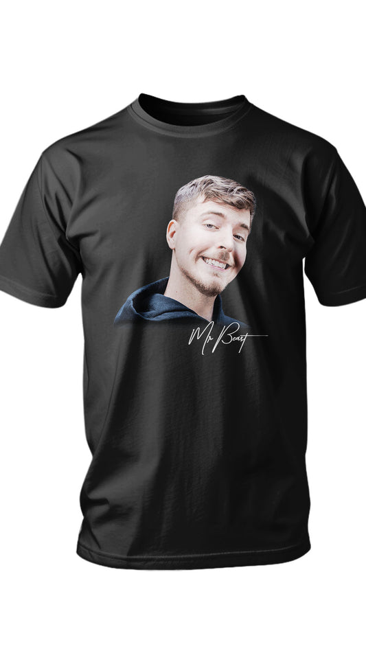 Mr. Beast Big Face Graphic Tee